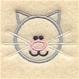 Stick Figure Face -Cat